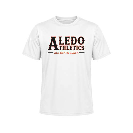 Aledo Athletics White Athletic Tee