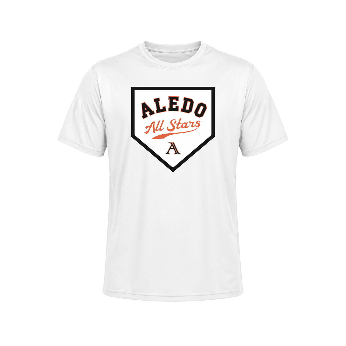 Aledo All Stars White Athletic Tee